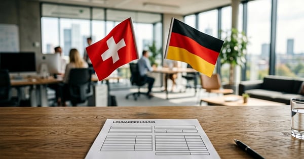 Lohnvergleich Österreich, Schweiz & Deutschland 2026